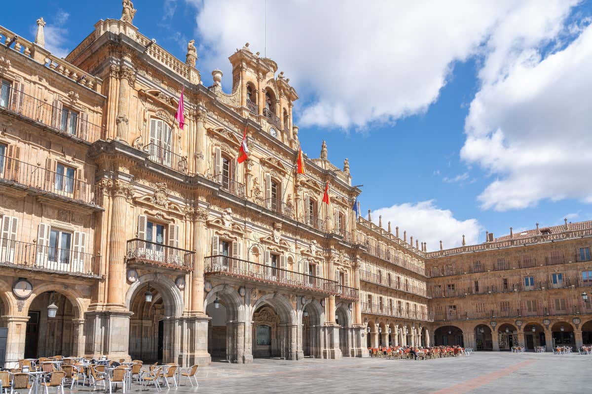 Fachada de un Ayuntamiento