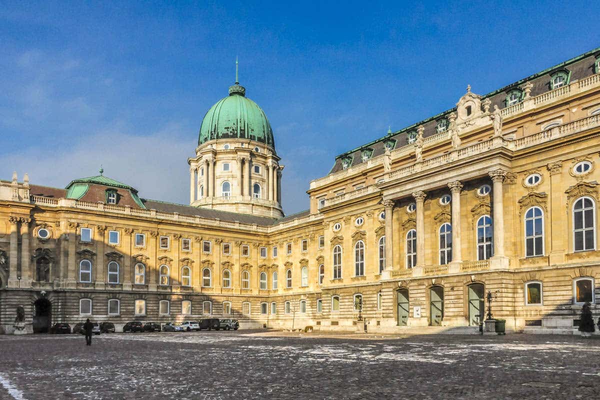 Patio interior del Castillo de Buda