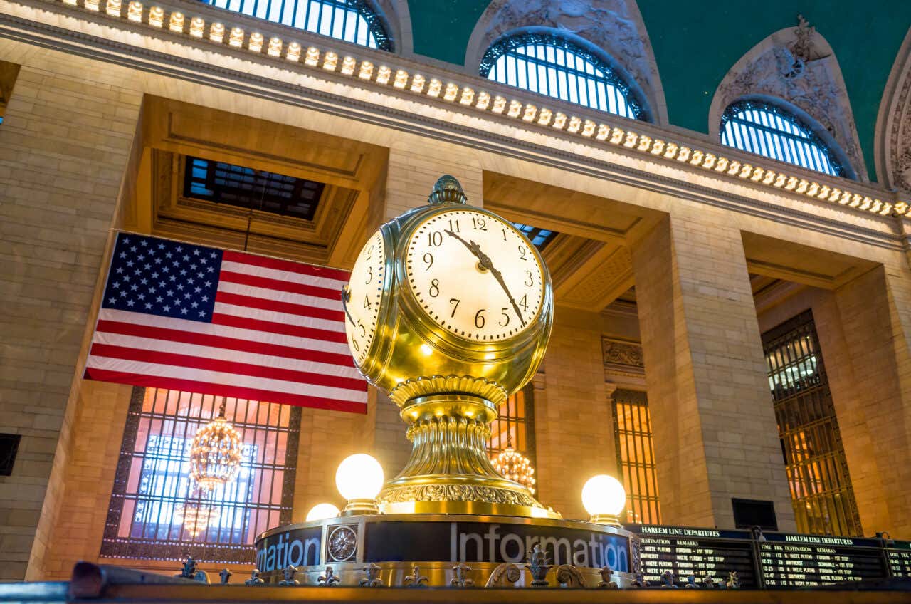 Célèbre horloge de Grand Central, un lieu incontournable à New York