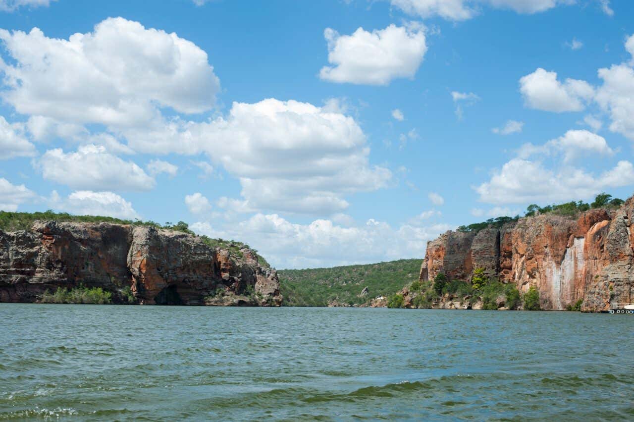 Panorâmica dos cânions do rio São Francisco