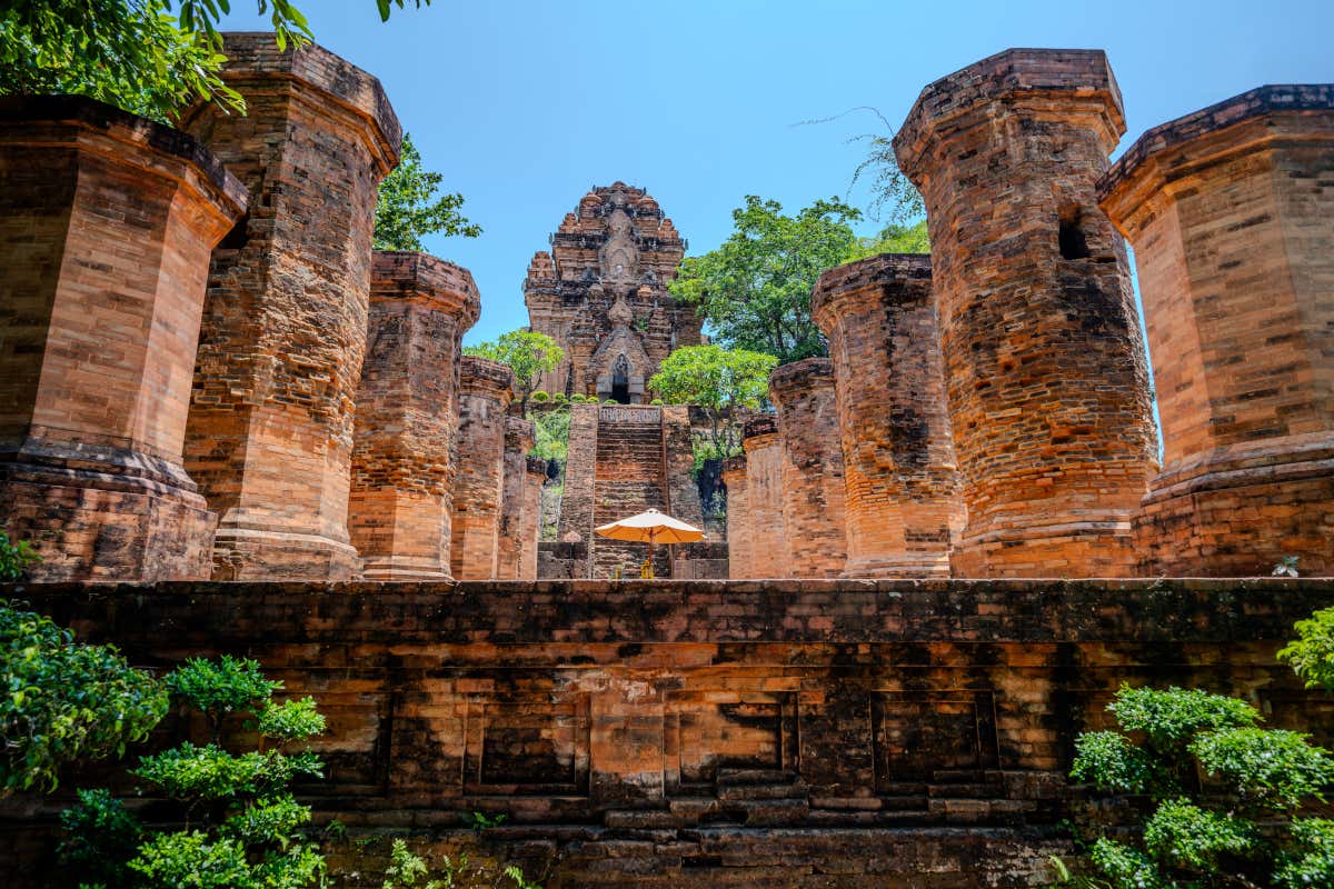 Les anciennes tours de de Po Nagar, un temple Cham historique