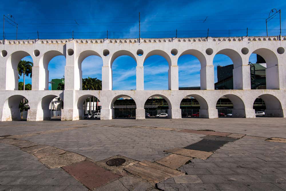 Arcos de Lapa, acueducto de Río de Janeiro