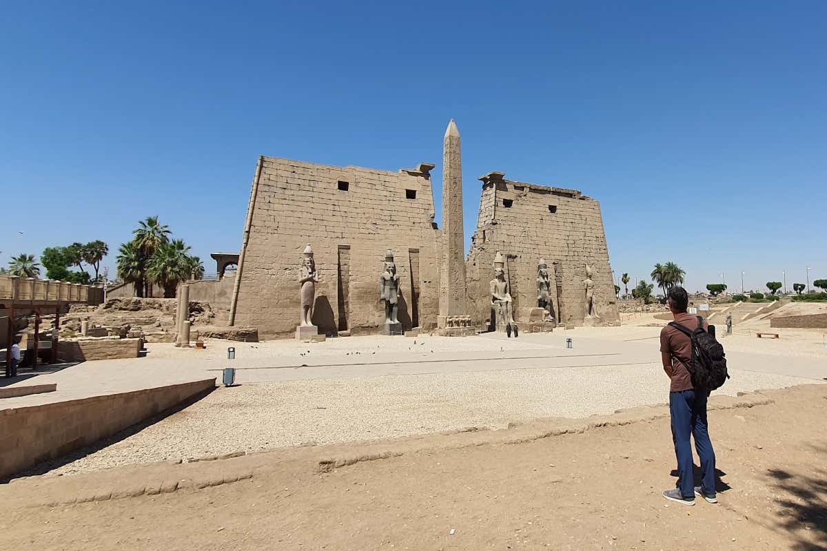 El Templo de Luxor es una de las ruinas más impactante de Egipto