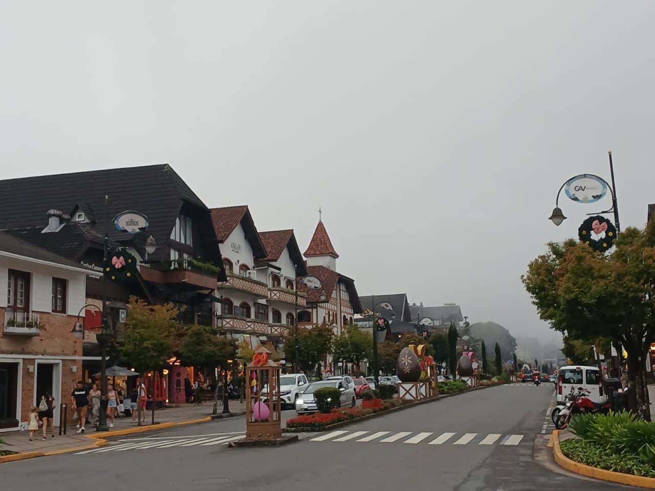 Gramado na época da Choco Páscoa Gramado