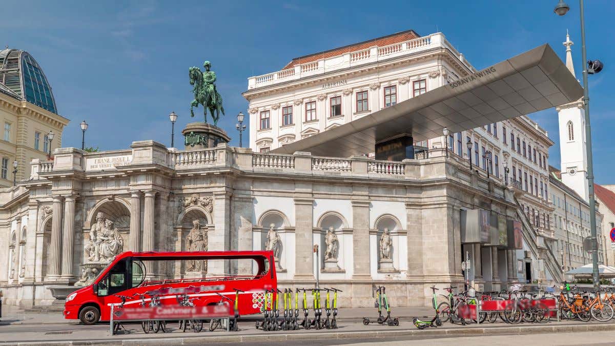 Exteriores del Museo Albertina de Viena