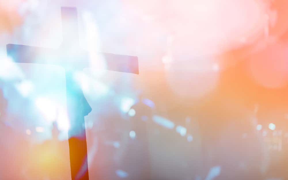 Uma cruz utilizada nas celebrações de Páscoa da Paixão de Cristo de Nova Jerusalém 