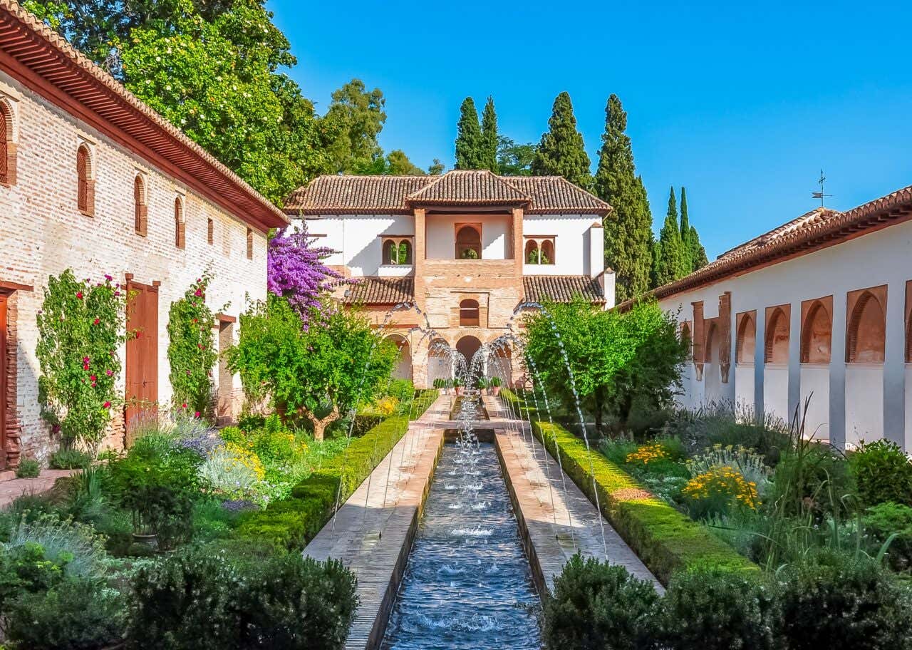 The gardens of the Generalife.