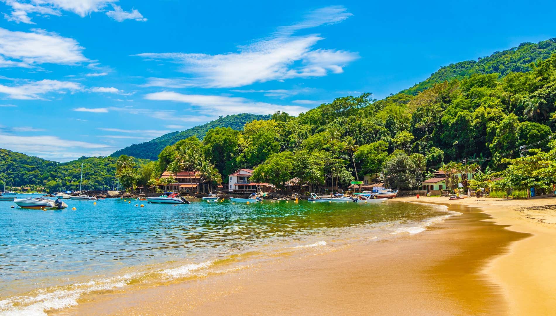 Praia em Ilha Grande, Angra dos Reis