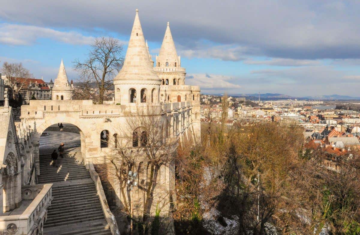 El Bastión de los Pescadores, en el Distrito I de Budapest.