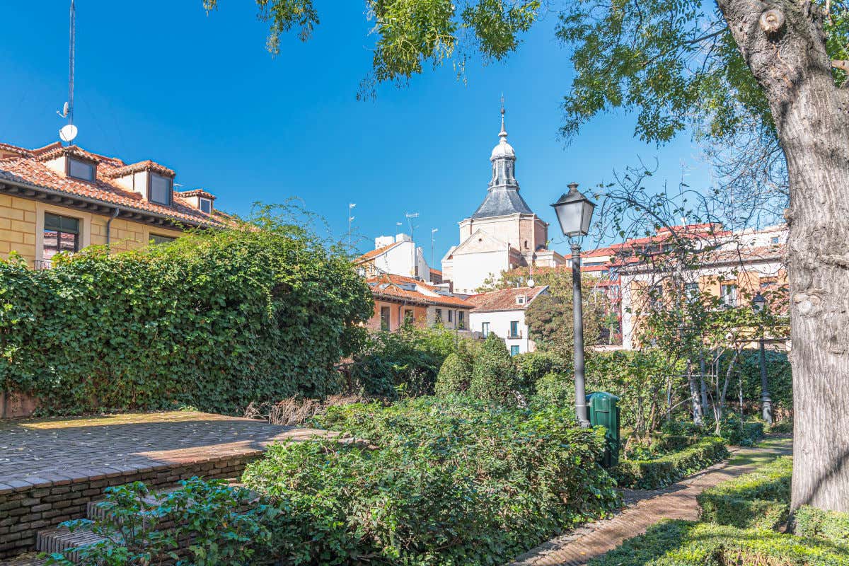 El jardín del Príncipe de Anglona de Madrid, un parque tranquilo en mitad de la ciudad
