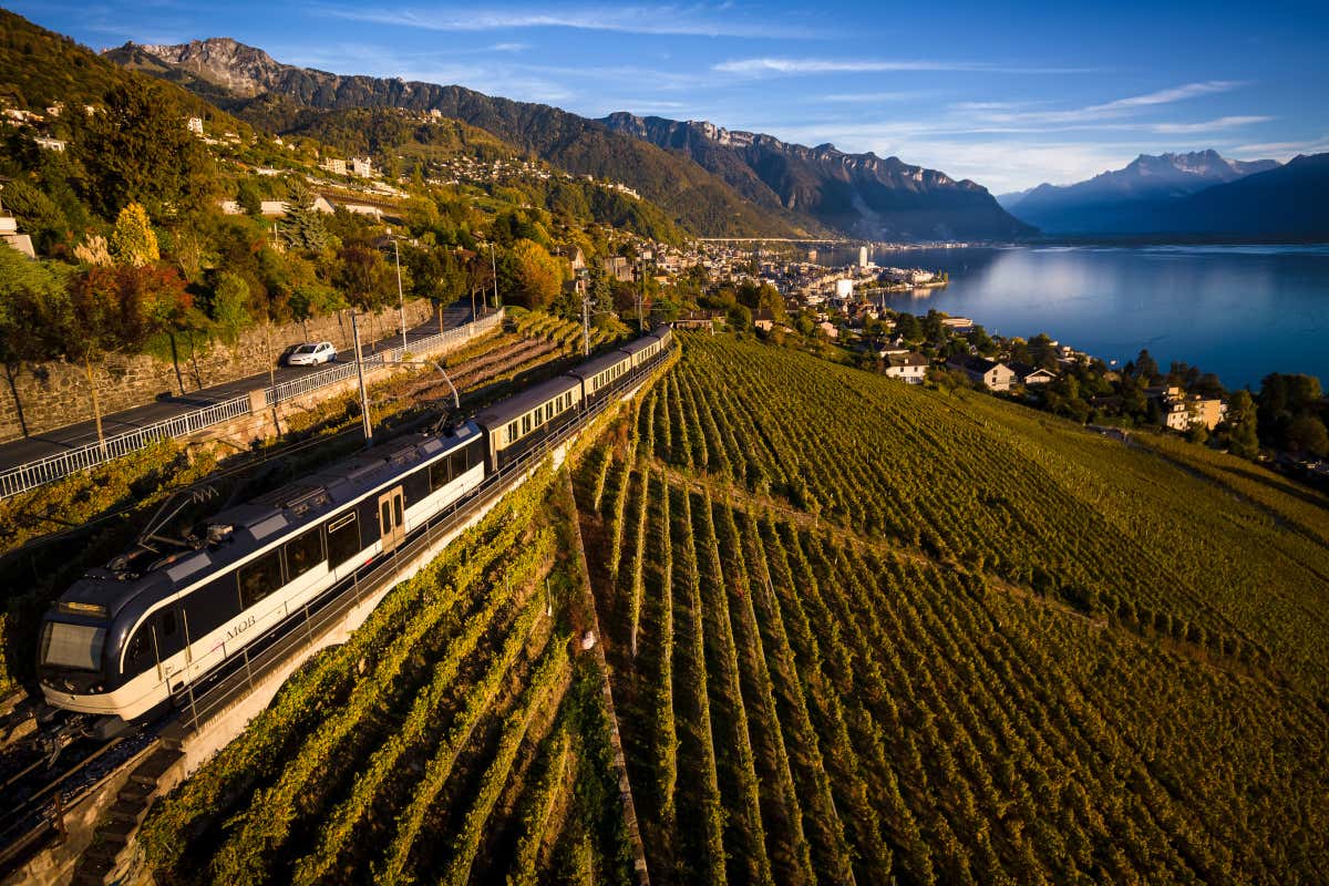 Golden PassPanoramic, uno de los principales trenes de Suiza