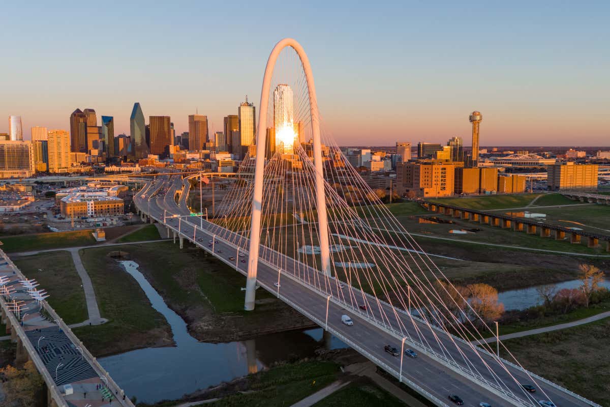 Puente de Dallas, una de las sedes del Mundial 2026 donde jugará la selección de Argentina