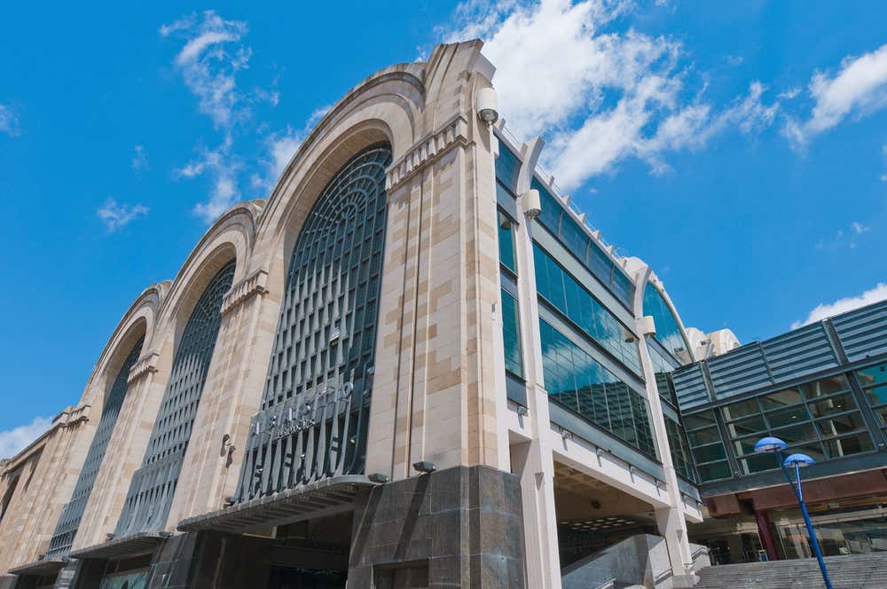 Facade of Abasto Shopping in Buenos Aires