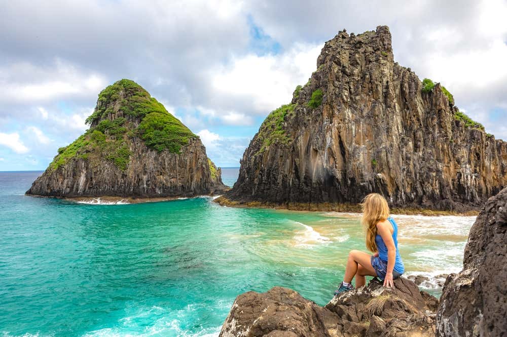 Dois Irmãos, dos puntos más famosos de Fernando de Noronha