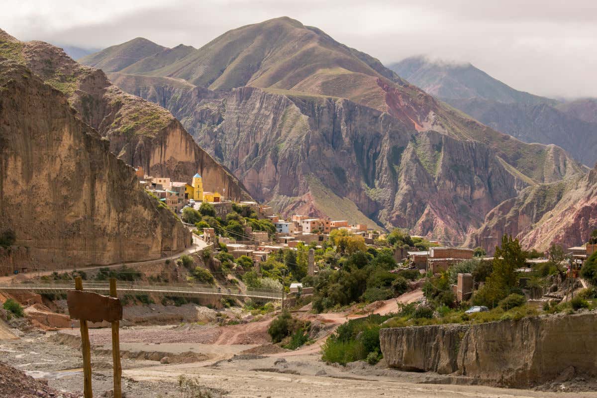 Iruya, un pequeño pueblo de Salta, enclavado en mitad de las montañas y con pocas casas