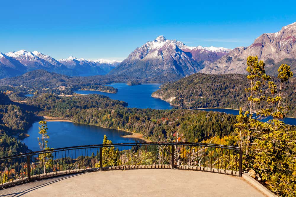 Vistas del cerro campanário desde un mirador