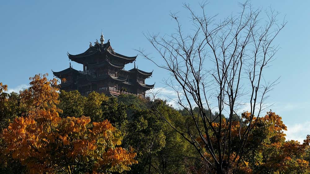 Templo de Lingyin, um dos mais importantes templos budistas de Hangzhou