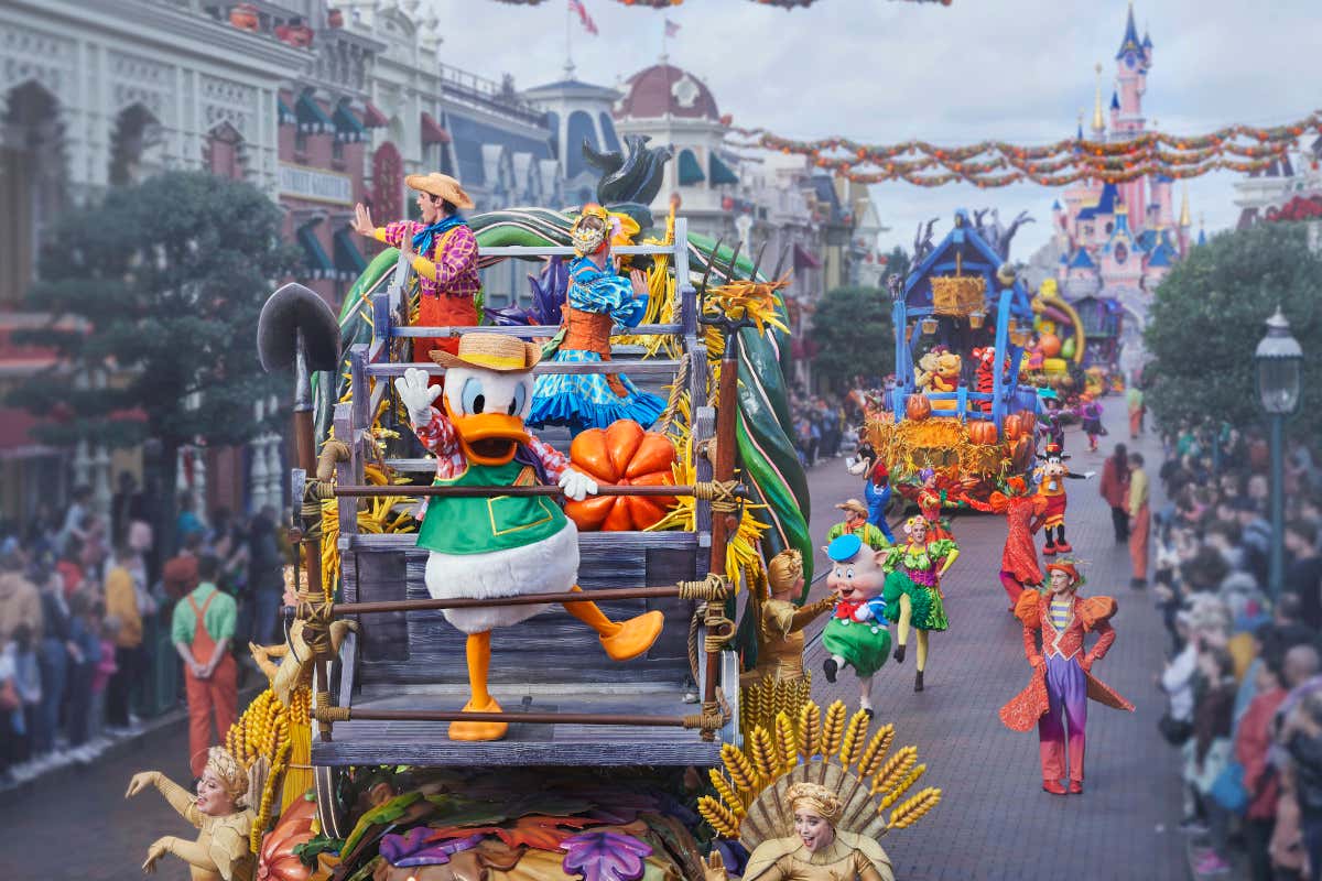 La cabalgata del Mickey’s Halloween Celebration es uno de los grandes eventos del Festival de Halloween en Disneyland París