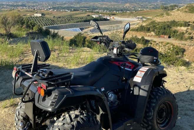 Uno de los quad que conduciremos