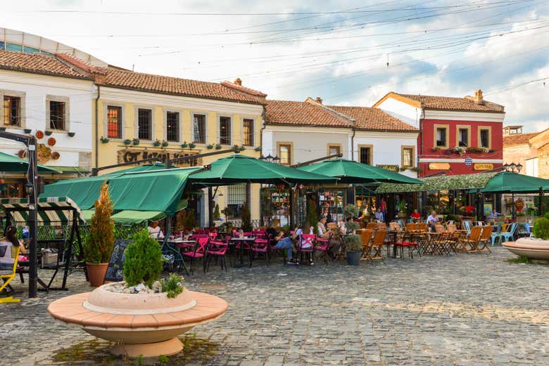 The historic center of Korçë