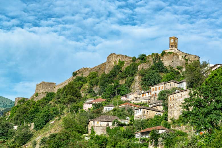 Visita ao castelo de Gjirokaster