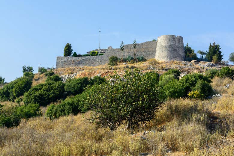 Ruínas da fortaleza Lekuresi