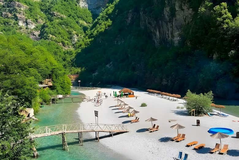 Podréis bañaros en estas aguas cristalinas