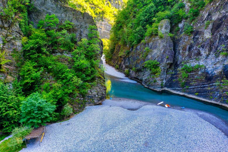 Le gole del fiume Shala