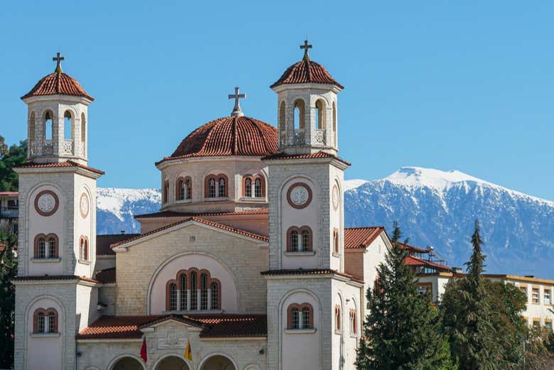 Saint Demetrius Cathedral, in the city of Berat