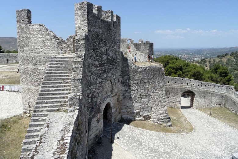 Interior del castillo