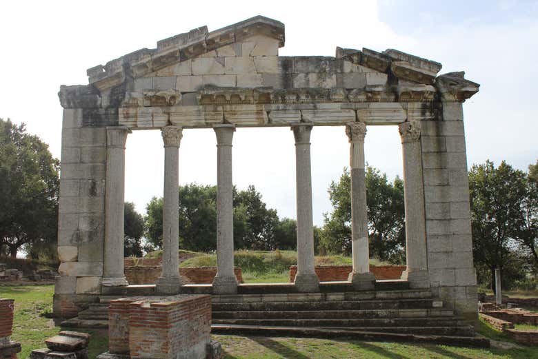 Un monumento di Apollonia