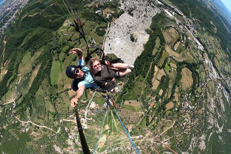 Parapente en Tirana