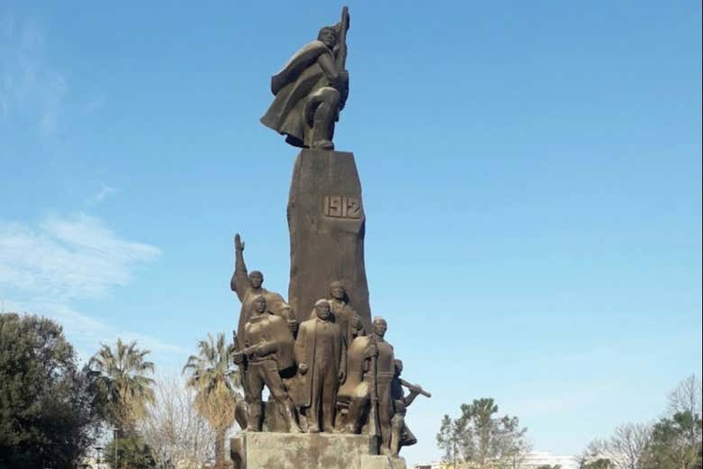 Plaza de la Independencia, en Vlorë