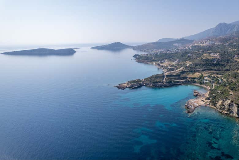 Panoramica della panisola di Karaburun