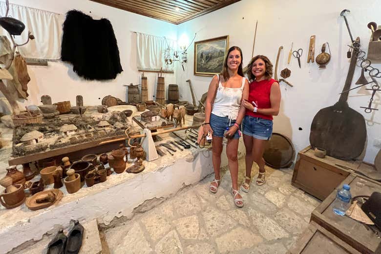 Visite du musée ethnographique de Vlorë