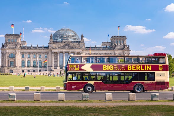 Autobús turístico de Berlín + Paseo en barco