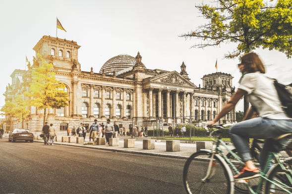 Balade à vélo dans Berlin