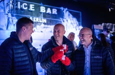 Ingresso do Icebar Berlin