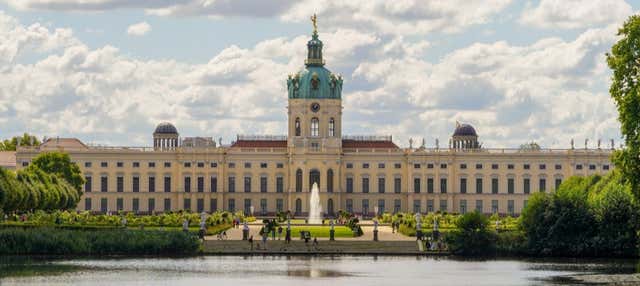 Ingresso do Palácio de Charlottenburg com audioguia