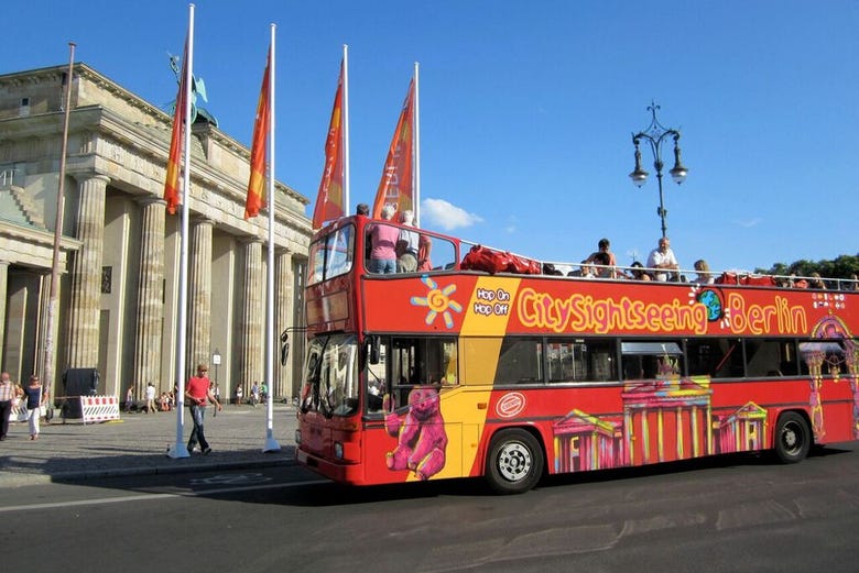 The tourist bus of Berlin