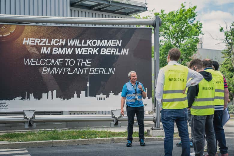 ¡Bienvenidos a la fábrica de motos de BMW en Berlín!