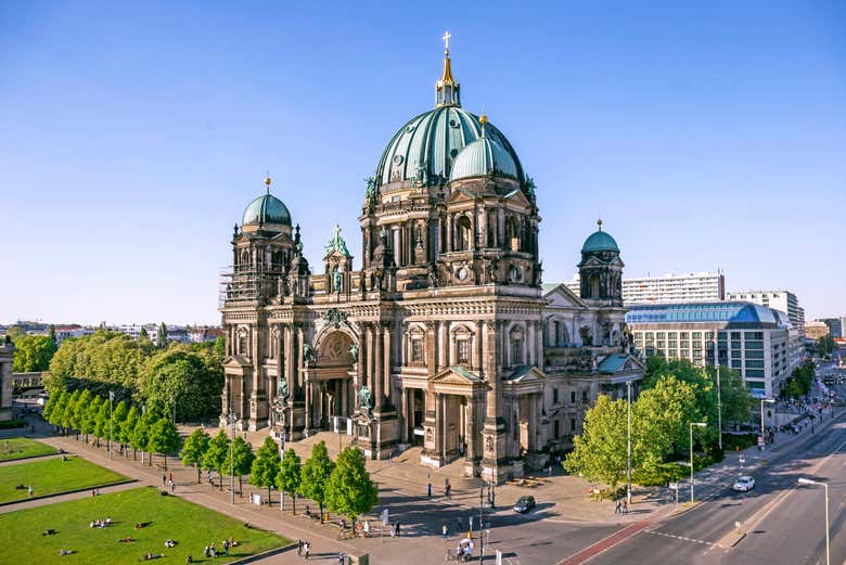 Admiring Berlin Cathedral