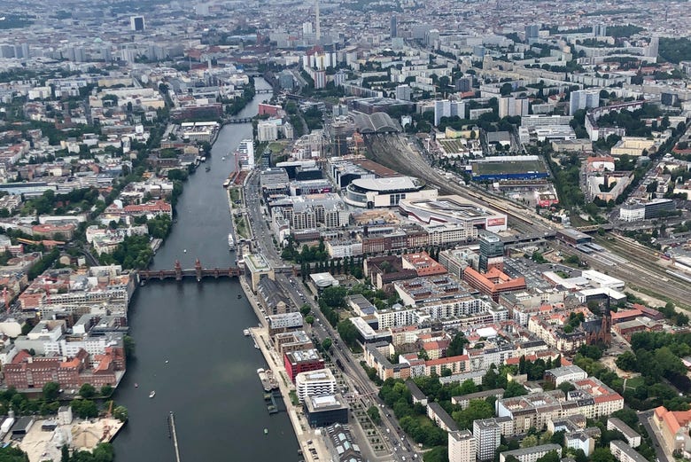 Vistas aéreas de Berlim