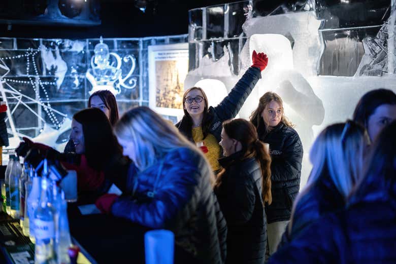 Visitando el Icebar 