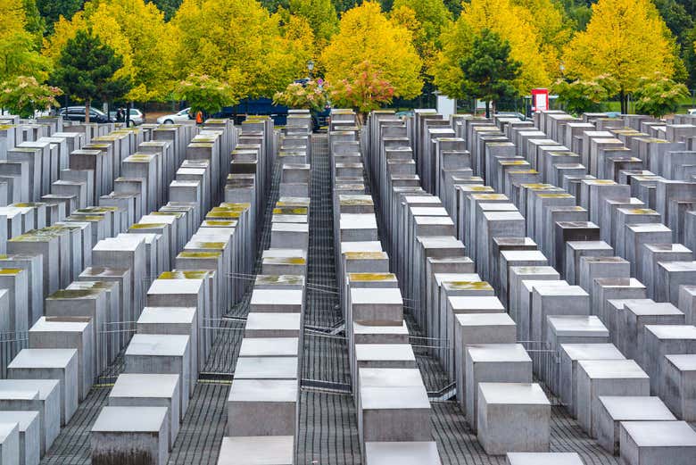 Detalhe do Memorial do Holocausto