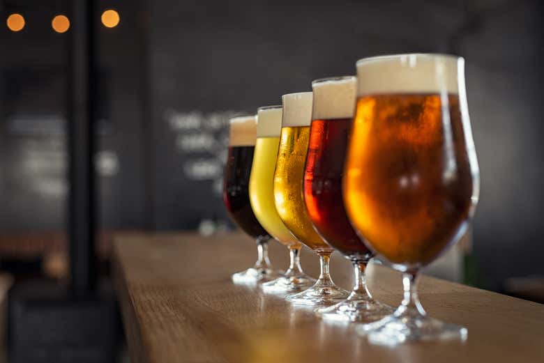 Diversi tipi di birre