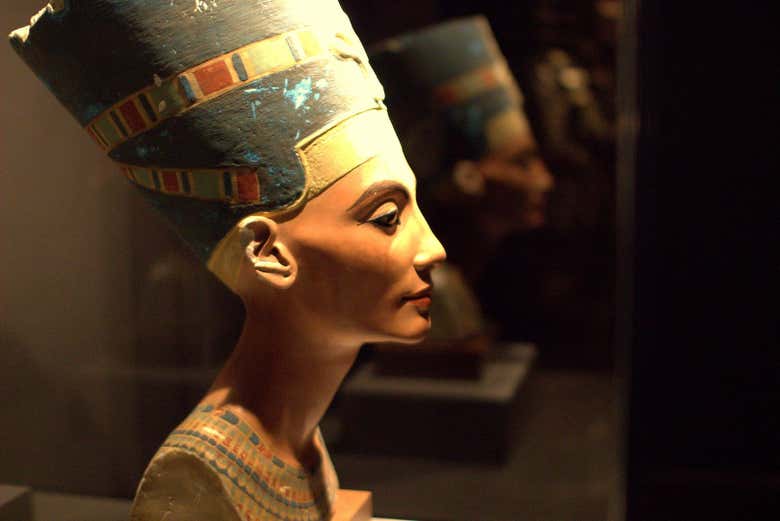 El busto de Nefertiti es la pieza estrella del Neues Museum