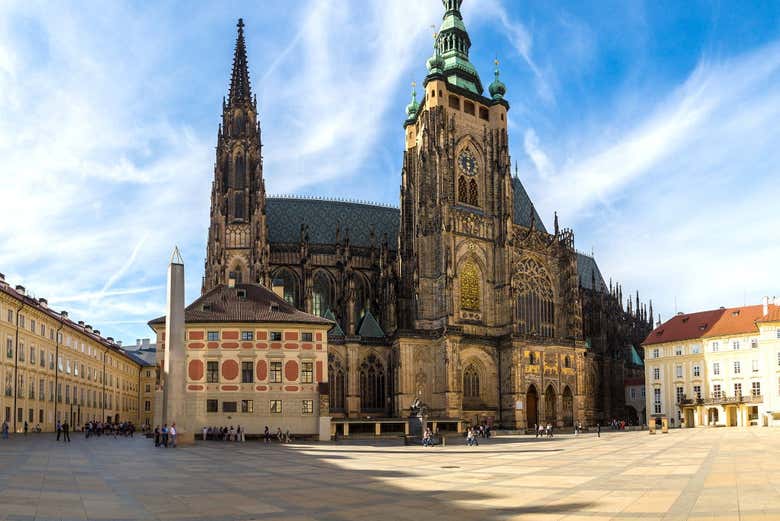 Catedral de San Vito, en el Castillo de Praga