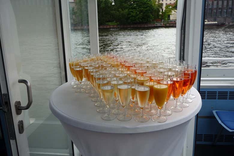 Un cocktail di benvenuto