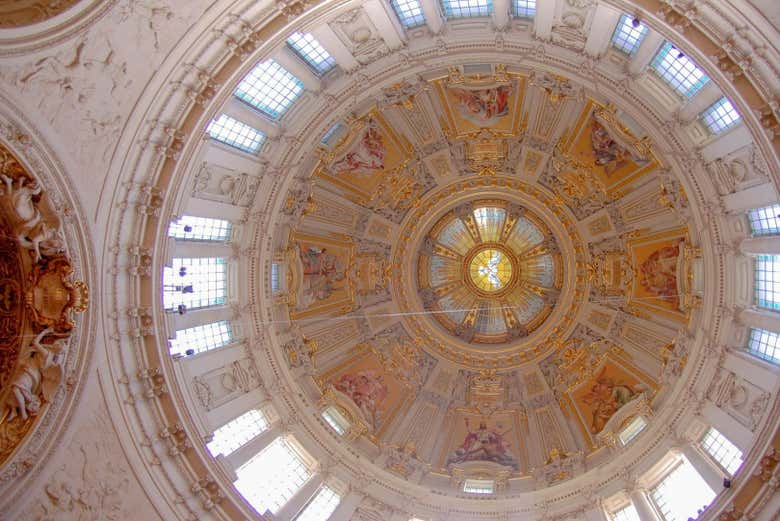 Decoração da cúpula da catedral